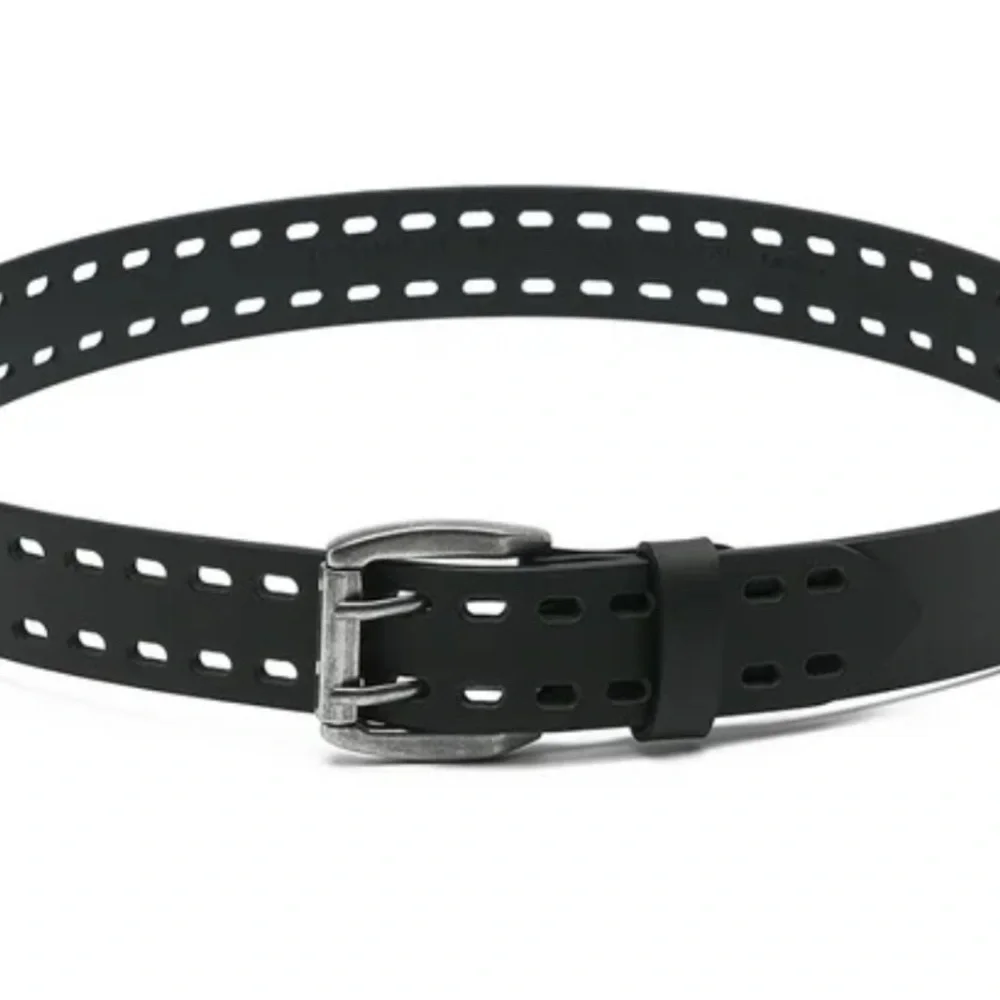 Men's Black Leather Belt